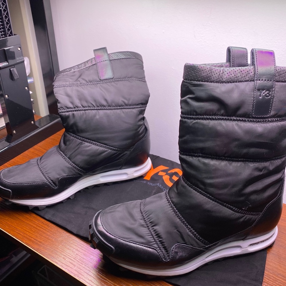 Y3 Brand New All weather leather boots